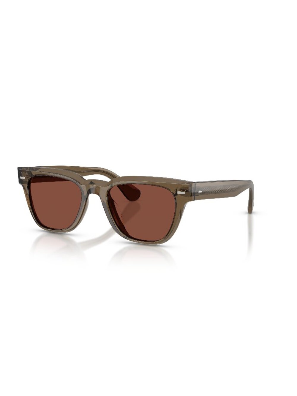New Oliver Peoples Unisex Sunglasses Brown Red Lens Acetate Frame OV5601SU RUENY